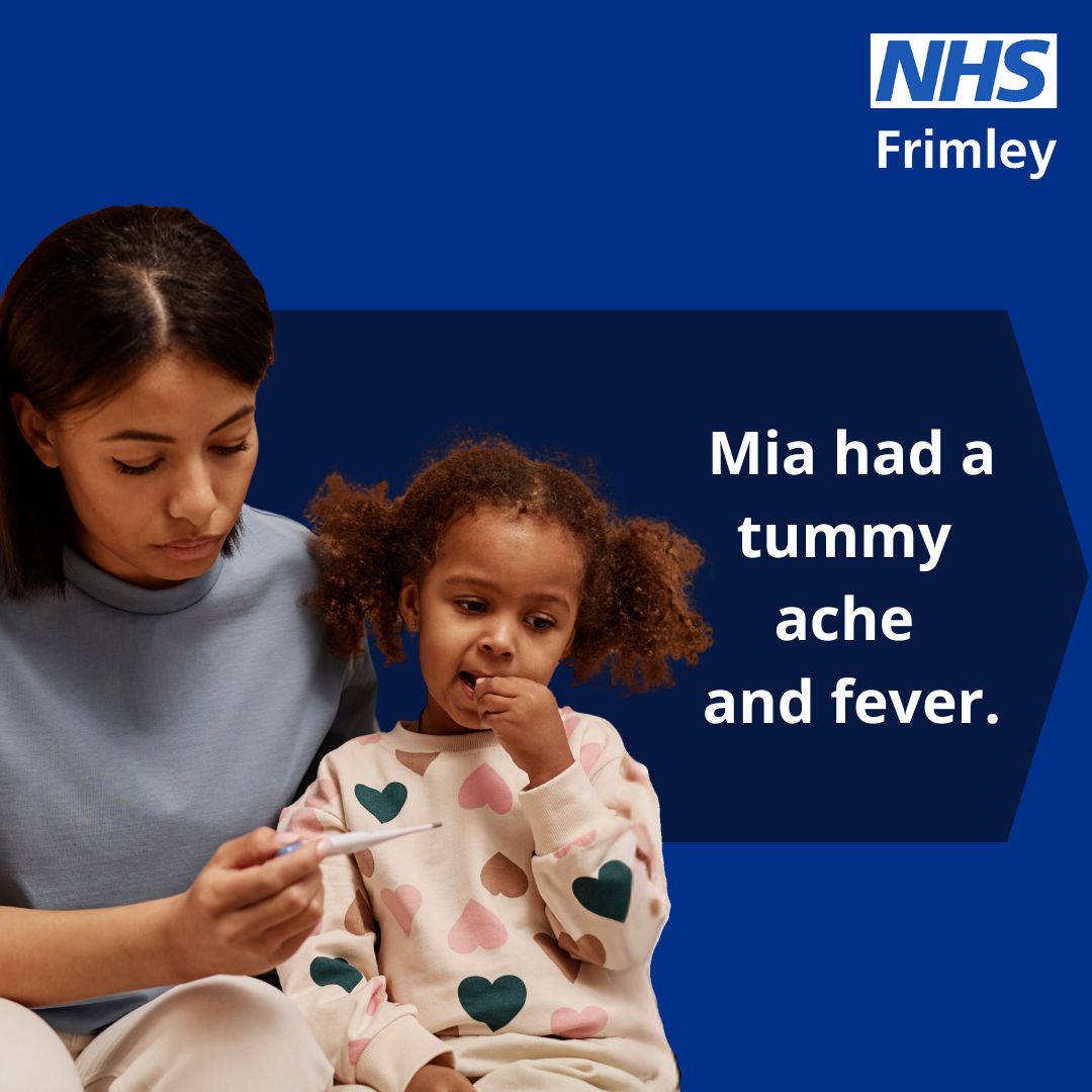 NHS111 social asset (tummy ache & fever) - 1 